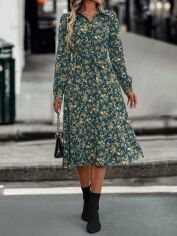 Акція на Сукня осіння жіноча SHEIN GD-00213421 L Комбінована від Rozetka