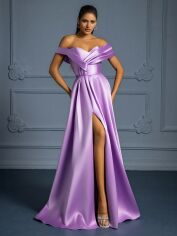 Акція на Сукня жіноча SHEIN GD-00205159 M Фіолетова від Rozetka