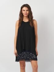 Акція на Сукня коротка літня жіноча Desigual 10002.1 38 (44) Чорна від Rozetka