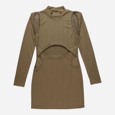 Акція на Сукня коротка літня жіноча Pretty Little Thing GD-00188492 12 Хакі від Rozetka