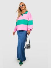 Акція на Світшот жіночий Boohoo GD-00188374 16 Зелений від Rozetka