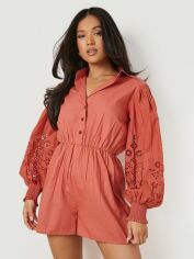 Акція на Комбінезон жіночий Boohoo GD-00187945 6 Теракотовий від Rozetka