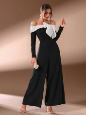 Акція на Комбінезон жіночий SHEIN GD-00206267 S Чорний від Rozetka
