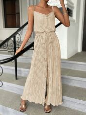 Акція на Комбінезон жіночий SHEIN GD-00208023 XS кремовий від Rozetka