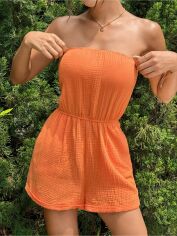 Акція на Комбінезон жіночий SHEIN GD-00195874 XS Помаранчевий від Rozetka