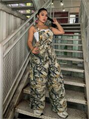 Акція на Комбінезон жіночий SHEIN GD-00202146 2XL Різнокольоровий від Rozetka