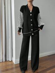 Акція на Костюм жіночий SHEIN GD-00194709 L Чорний від Rozetka