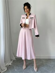 Акція на Костюм жіночий SHEIN GD-00216701 XL Світло-рожевий від Rozetka