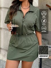 Акція на Костюм жіночий SHEIN GD-00196183 3XL Зелений від Rozetka