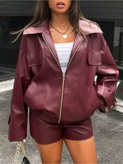Акція на Костюм жіночий SHEIN GD-00209931 S Червоний від Rozetka