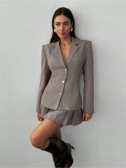 Акція на Костюм жіночий SHEIN GD-00206971 S Коричневий від Rozetka