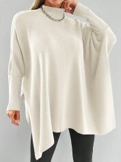 Акція на Светр жіночий SHEIN GD-00194557 One Size Білий від Rozetka