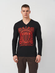 Акція на Лонгслів чоловічий US Polo Assn 9476.10 S (44) Чорний від Rozetka