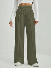 Акція на Спортивні штани жіночі SHEIN GD-00206662 XL-Tall Зелені від Rozetka