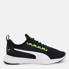 Акція на Підліткові кросівки Puma Flyer Runner Jr 19292824 37.5 (4.5) Green Flash/White/Black від Rozetka
