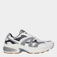 Акція на Чоловічі кросівки Skechers 183215 WBK 40 (10US) 27 см Білий/Сірий від Rozetka
