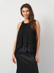 Акція на Топ жіночий Desigual 10010.1 XL (48) Чорний від Rozetka