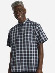 Акція на Сорочка бавовняна літня чоловіча Jack Wolfskin Planalto Shirt M A63863-T0003 2XL Синя від Rozetka