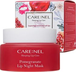 Акція на Нічна маска для губ Carenel Pomegranate Lip Night Mask з гранатом 23 г від Rozetka
