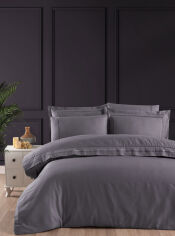 Акція на Постельное белье Gomez Quicksilver VIP Moonlight satin First choice Двуспальный евро комплект від Podushka