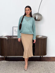 Акція на Джемпер вязаный Soft Art Knit бирюзовый S/M від Podushka