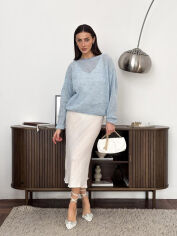 Акція на Джемпер вязаный Soft Art Knit голубой L/XL від Podushka