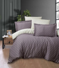 Акція на Постельное белье Point Lilac сатин-люкс First choice Семейный комплект від Podushka