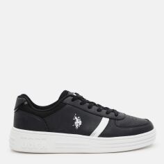 Акція на Жіночі снікери U.S. Polo Assn 3W,Drew 3Pr 101390081 39 Чорні від Rozetka