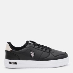 Акція на Жіночі снікери U.S. Polo Assn 3W,Ellis 3Pr 101390093 36 Чорні від Rozetka