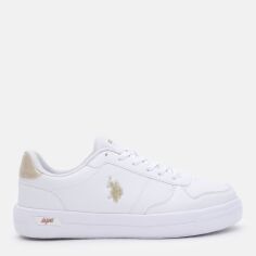 Акція на Жіночі снікери U.S. Polo Assn 4W,Ellis 3Pr 101390094 38 Білі від Rozetka