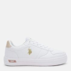 Акція на Жіночі снікери U.S. Polo Assn 4W,Ellis 4Pr 101812644 40 Білі від Rozetka