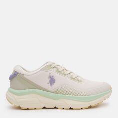 Акція на Жіночі кросівки U.S. Polo Assn 4W,Gerrard Wmn 4Pr 101812680 39 Кремові від Rozetka