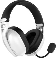 Акція на Навушники Hator Hyperpunk 3 Wireless White від Rozetka