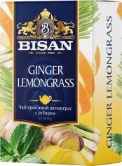 Акція на Чай Bisan Ginger Lemongrass 80 г від Rozetka