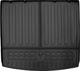 Акція на Автокилимок в багажник Stingray VOLKSWAGEN Tiguan II Allspace (2016-...) 5 of 7 seats/Europe  Чорний від Rozetka