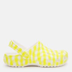 Акція на Жіночі крокси Crocs Classic Gingham Clog Dyl 211006-78R 36-37 (M4/W6) 22 см Daylily від Rozetka