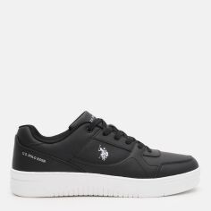 Акція на Чоловічі снікери U.S. Polo Assn 3W,Lee 3Pr 101390219 45 Чорні від Rozetka