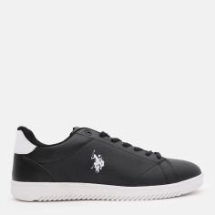 Акція на Чоловічі снікери U.S. Polo Assn 4M,Manta 3Pr 101390268 45 Чорні від Rozetka