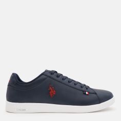 Акція на Чоловічі кеди низькі U.S. Polo Assn 3W,Franco 3Pr 101390117 42 Темно-сині від Rozetka