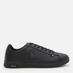 Акція на Чоловічі кеді низькі U.S. Polo Assn 3W,Franco 3Pr 101390120 40 Чорні від Rozetka