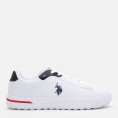Акція на Чоловічі снікери U.S. Polo Assn 4M,Mango 4Fx 101501916 42 Білі від Rozetka