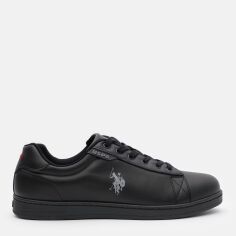 Акція на Чоловічі снікери U.S. Polo Assn 4F,Costa 4Pr 101816002 44 Чорні від Rozetka