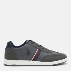 Акція на Чоловічі снікери U.S. Polo Assn 3W,Kares Wt 3Pr 101391325 40 Сірі від Rozetka