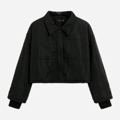 Акція на Куртка демісезонна жіноча SHEIN GD-00202578 4XL Чорна від Rozetka