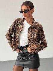 Акція на Куртка жіноча демісезонна SHEIN GD-00218898 M Хакі від Rozetka