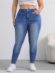 Акція на Джинси жіночі SHEIN GD-00221243 1XL Сині від Rozetka