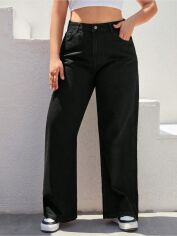Акція на Джинси жіночі SHEIN GD-00228239 2XL Чорні від Rozetka