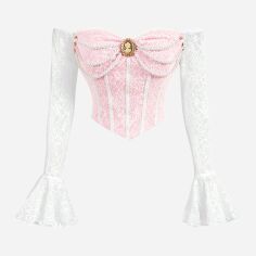 Акція на Топ жіночий SHEIN GD-00193003 S Світло-рожевий від Rozetka