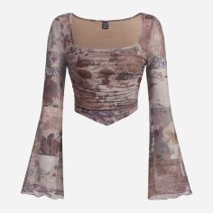 Акція на Топ жіночий SHEIN GD-00223712 4XL Різнокольоровий від Rozetka