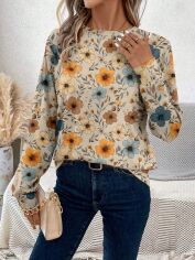 Акція на Жіночий лонгслів SHEIN GD-00222823 2XL Різнокольоровий від Rozetka